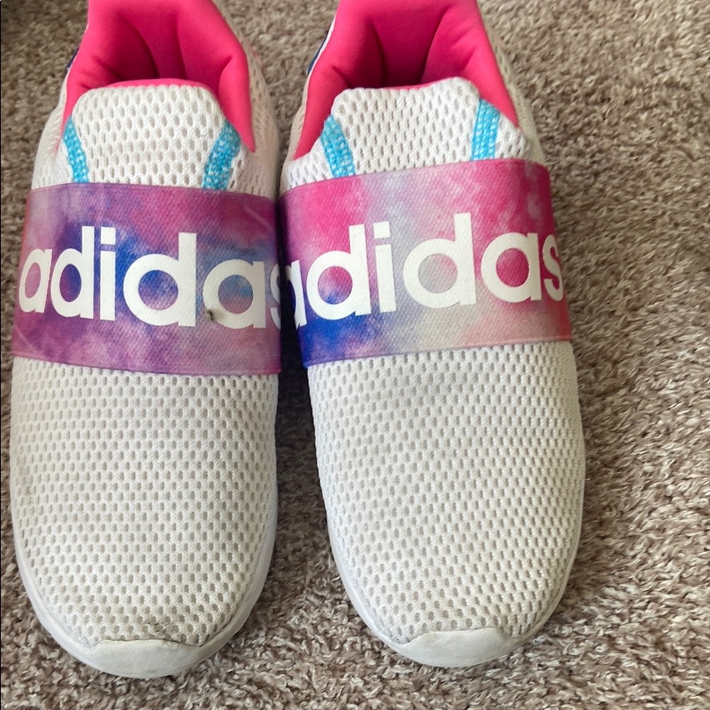 Adidas Kids Shoes - White and Pink